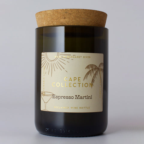 Espresso Martini Champagne Bottle Soy Candle - Cocktail Collection