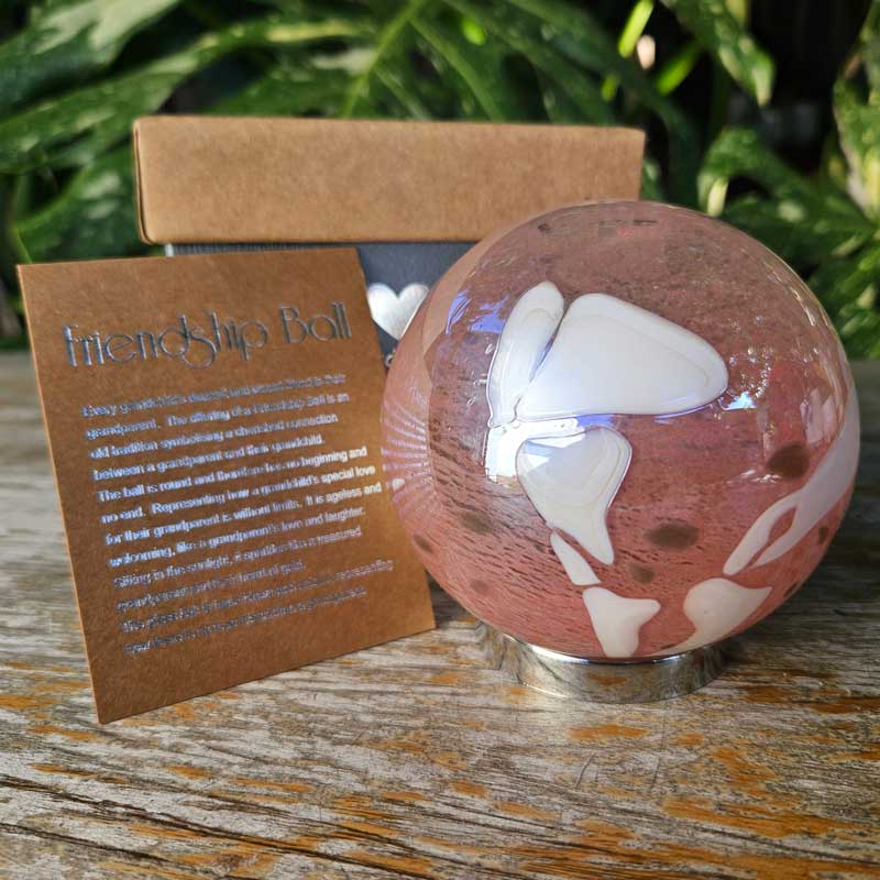 Friendship Ball Blush Pink and Gold