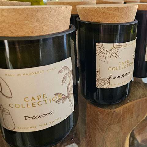 Prosecco Wine Bottle Soy Candle - Cocktail Collection