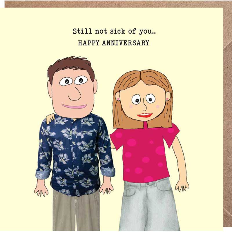 Lucy Loves Life Card - Happy Anniversary