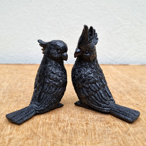 Cockatoos In Love - Black