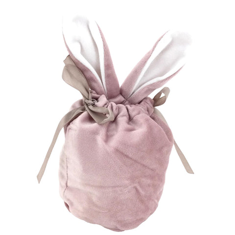 Bunny Ears Easter Egg Hunting/Gift Bag - Pink