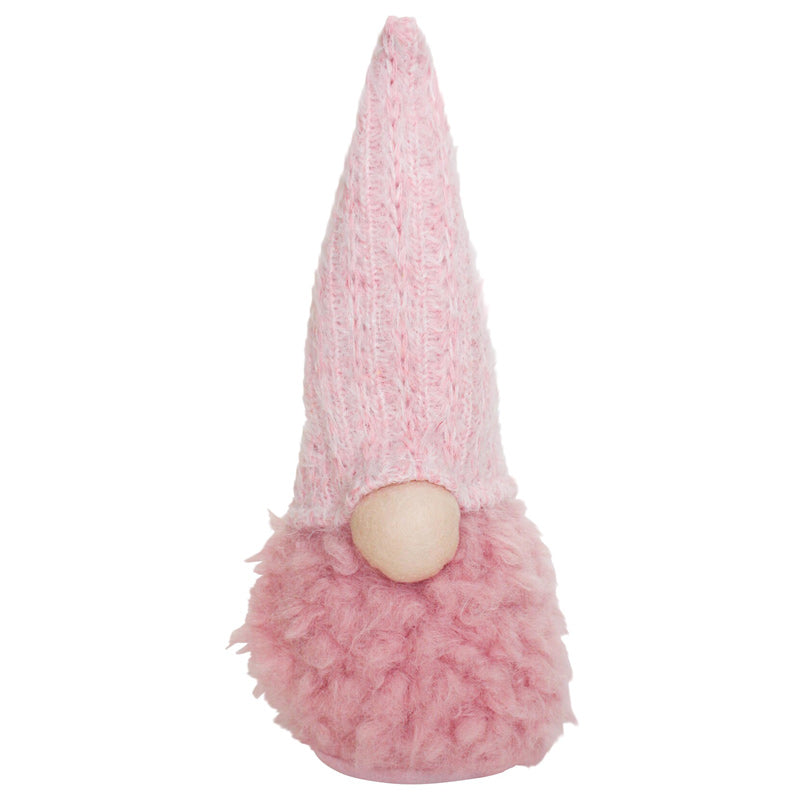 Pink Fluffy Christmas Gnome - Andie