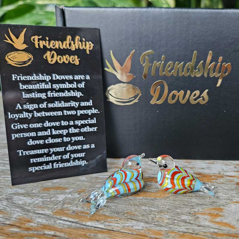 Friendship Doves (Glass) - Fiesta