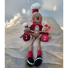 Gingerbread Lady Hanging Christmas Ornament