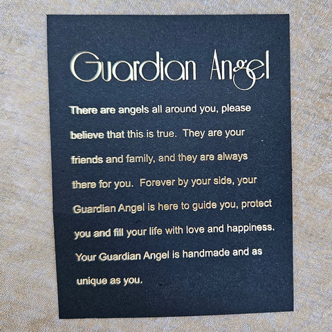 Glass Guardian Angel - Gold