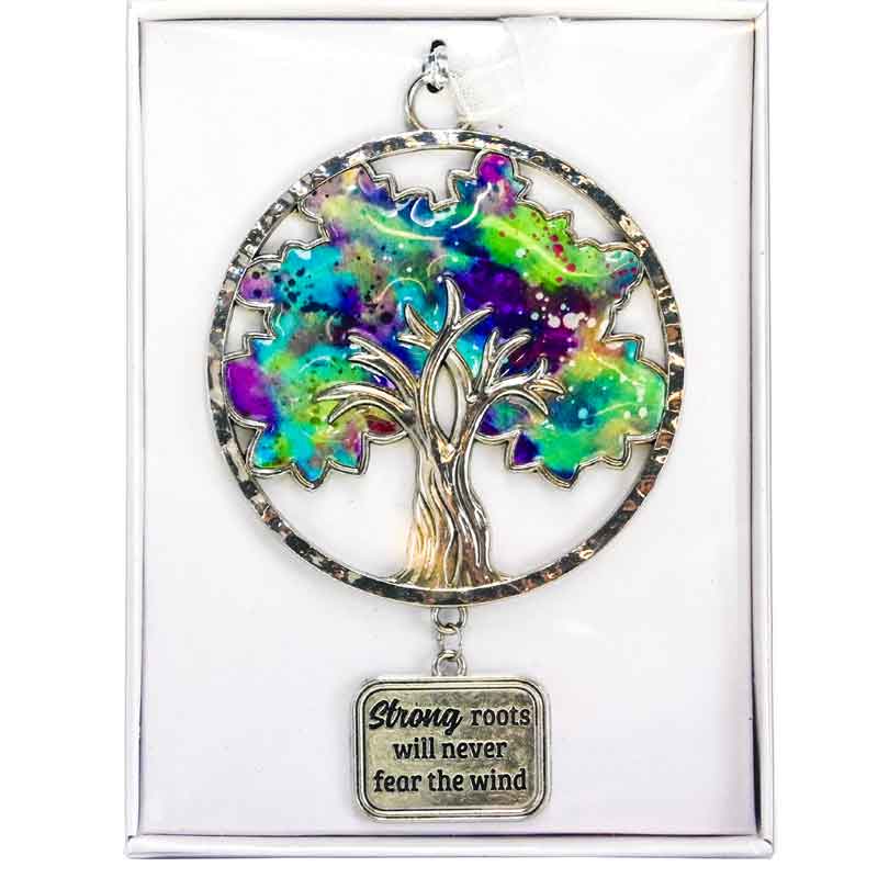 Tree Of Life Strength Hanging Decoration - Gift Boxed