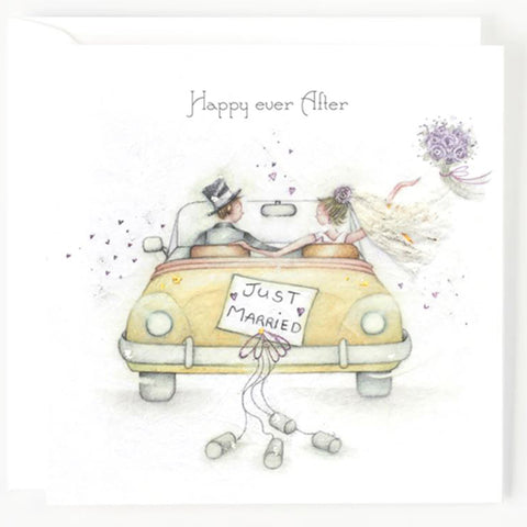 Happy Ever After Wedding Greeting Card -  Berni Parker Designs