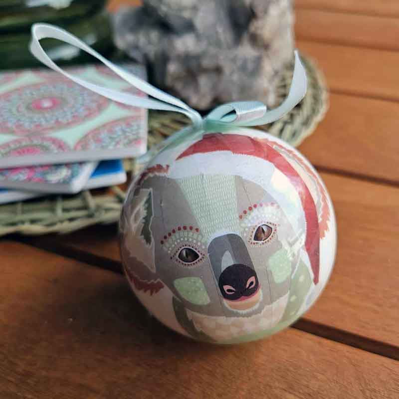 Koala Gift Boxed Christmas Bauble Ornament