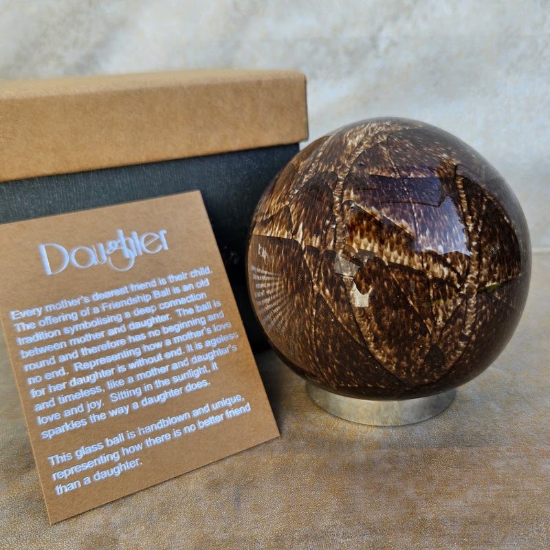 Daughter Friendship Ball Nougat & Mocha Swirl