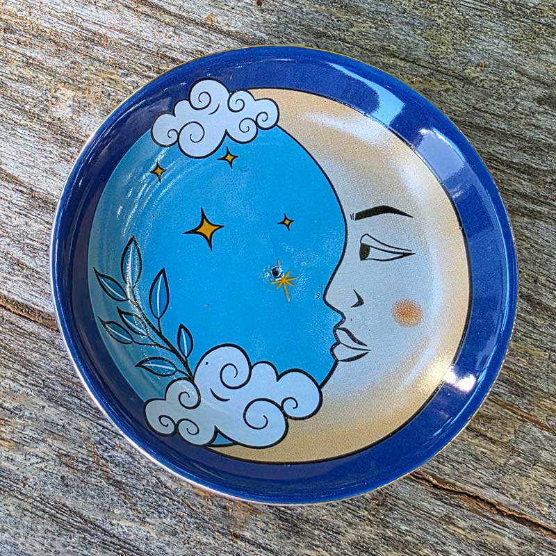 The Moon Celestial Incense Holder - Round