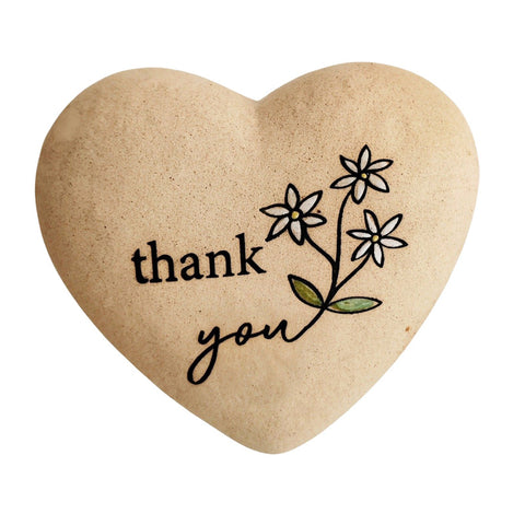 Thank You Gift Boxed Heart Stone