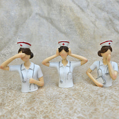 Three Wise Nurses - Hear No Evil, See No Evil, Speak No Evil