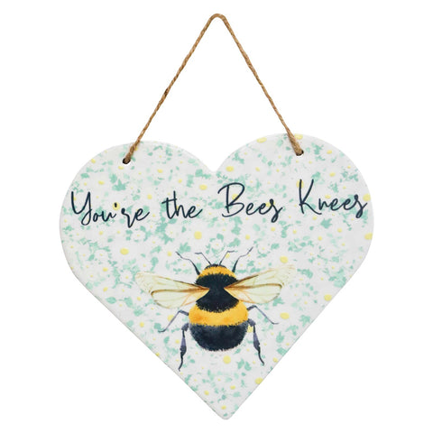 You're The Bees Knees Hanging Heart Ornament - Extra Large