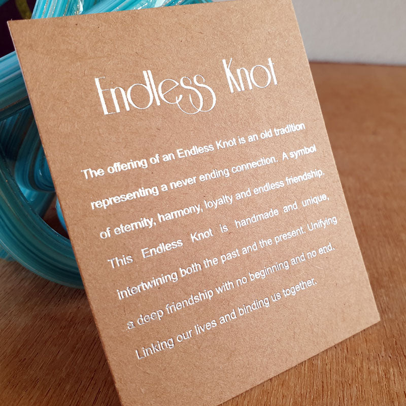 Endless Knot Blush Pink - The Chic Nest