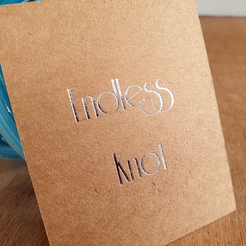 Endless Knot Blush Pink - The Chic Nest