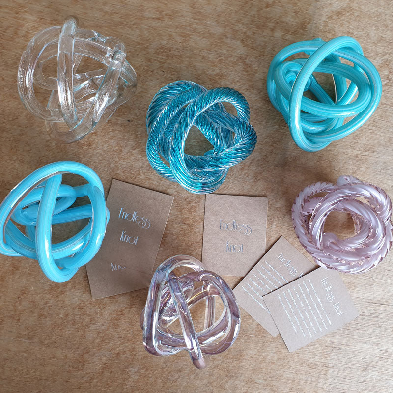 Endless Knot Blush Pink - The Chic Nest