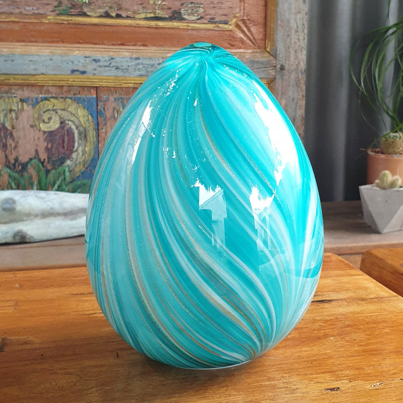 Glow Light Aqua and Gold - The Chic Nest