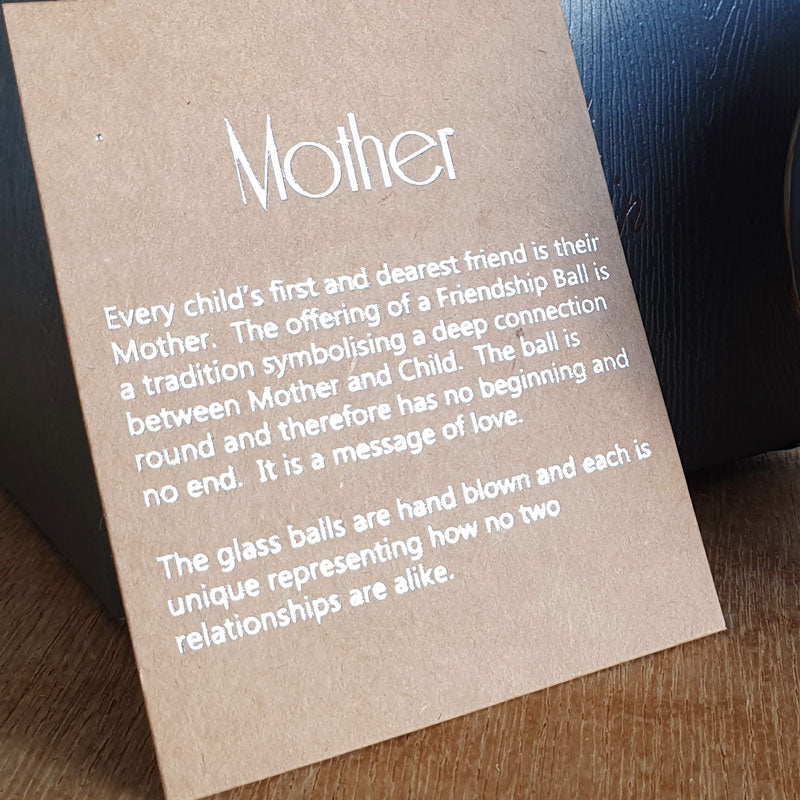 Mother Friendship Ball Blush Pink and Gold - The Chic Nest