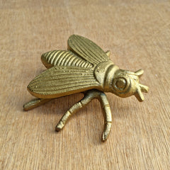 Bert Bee Metal Sculpture - Gold