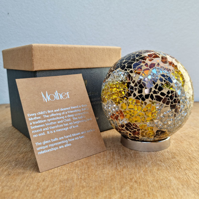 Mother Friendship Ball Precious Metallics Mosaic