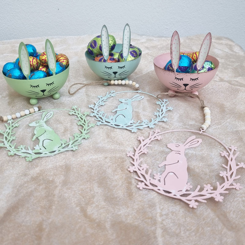 Rabbit Gift Bowl - Blue