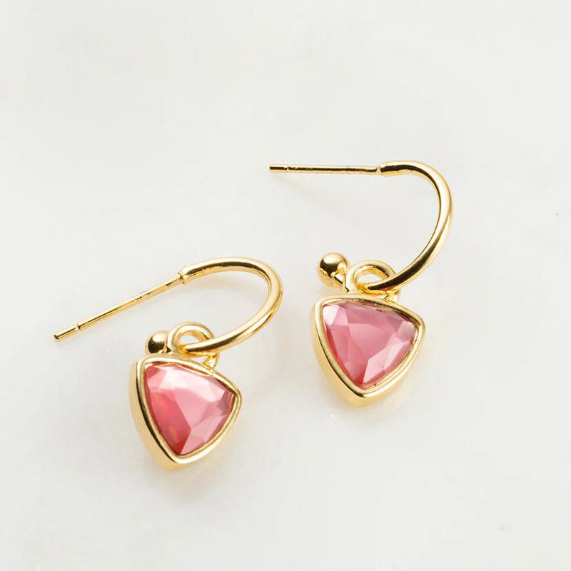 Celine Earrings Fuchsia By Zafino