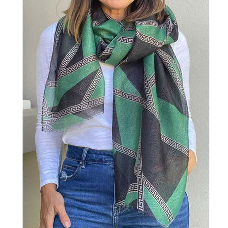 Forest Green Serenade Scarf