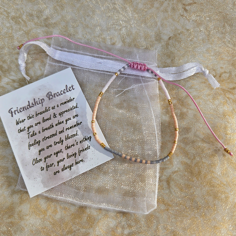 Friendship Bracelet - Pink