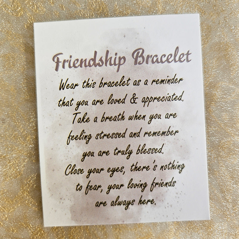 Friendship Bracelet - Blue