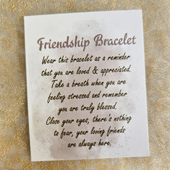 Friendship Bracelet - Green
