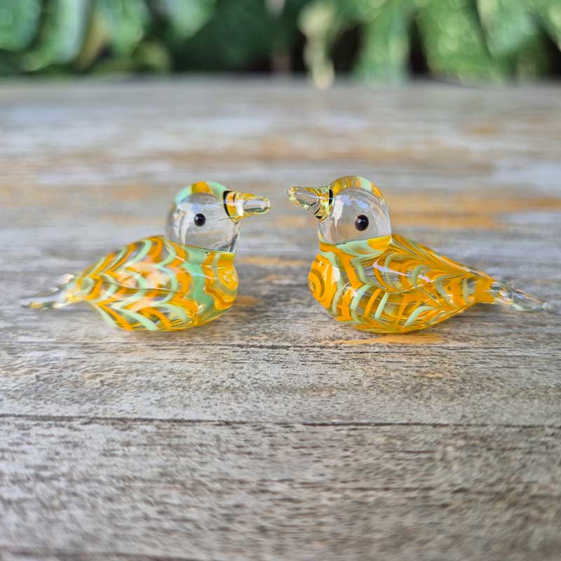 Friendship Doves (Glass) - Citrus