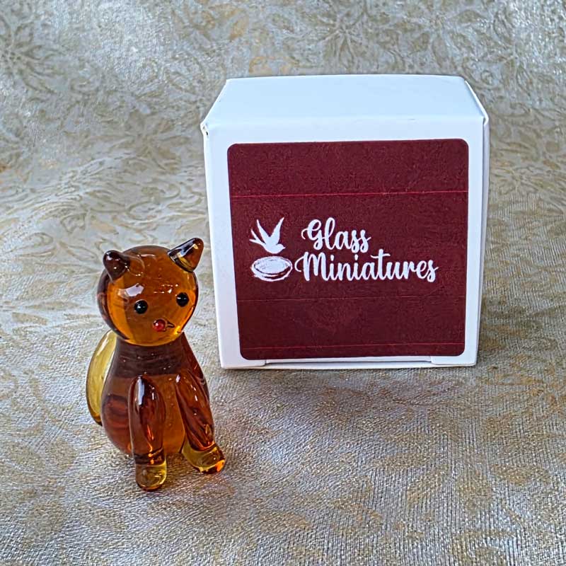 Glass Miniatures - Cat