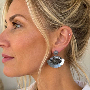 Vintage Charm Silver Earrings By Zoda