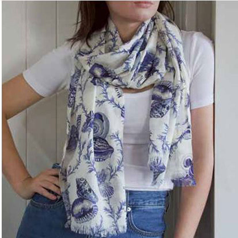 Washed Ashore Coastal Scarf