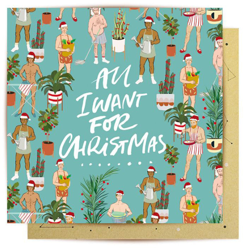 What You Really Want For Christmas Greeting Card