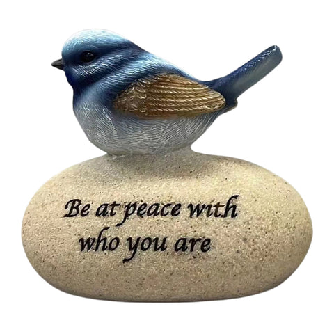 Be At Peace Blue Wren Figurine