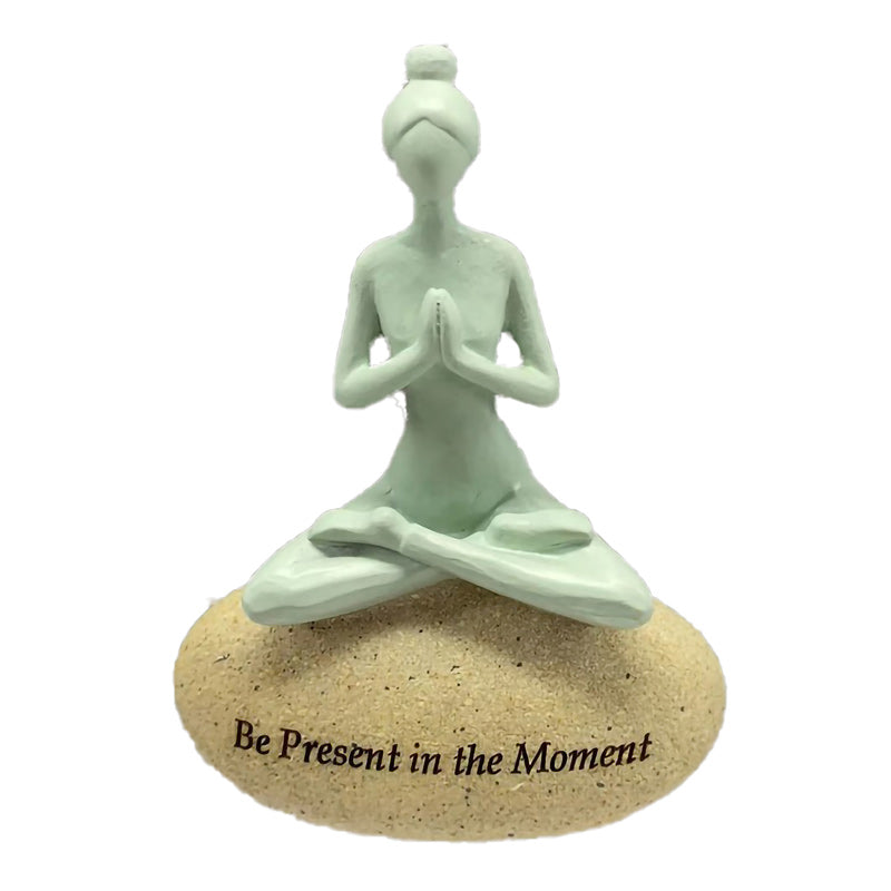 Be Present In The Moment Inspo Figurine