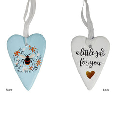 Bee Gift Hanging Heart Ornament