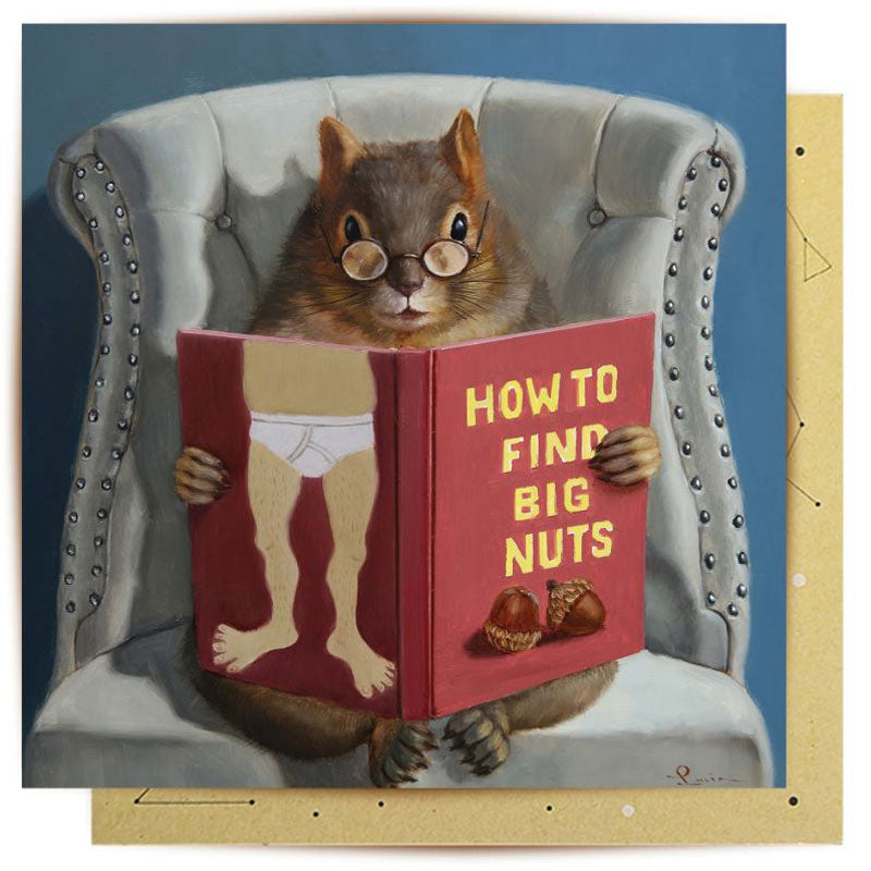 Big Nuts Greeting Card