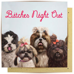 Bitches Night Out Greeting Card