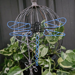 Large Dragonfly Metal Garden Ornament - Set of 3