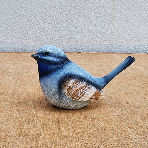 Blue Wren Figurine - Small
