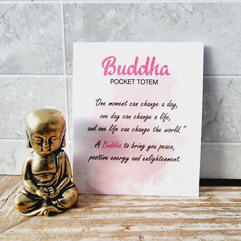Buddha Pocket Totem - Peace & Positive Energy