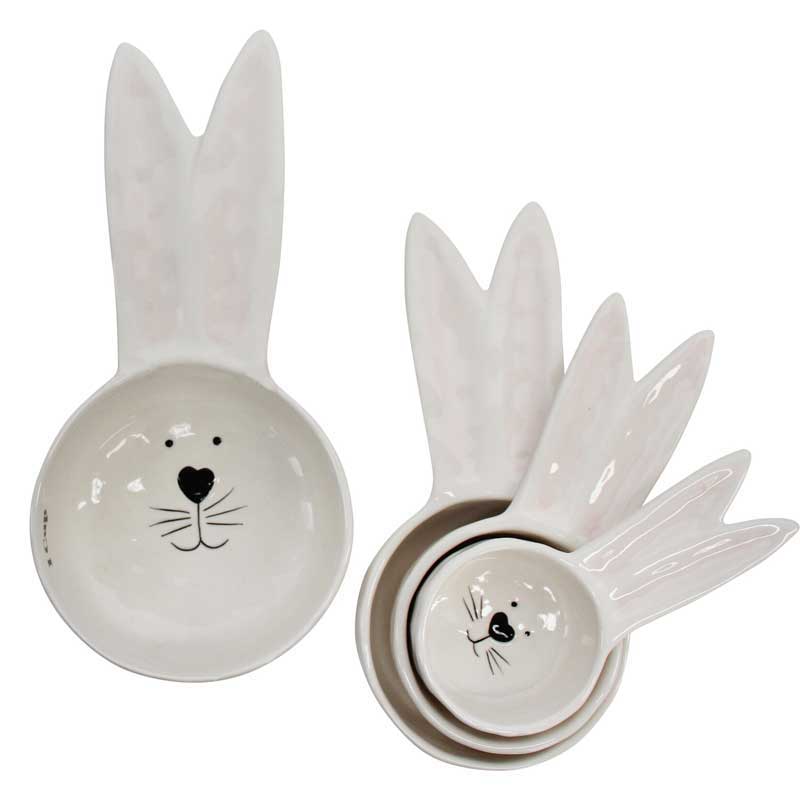 Set of 4 Measuring Cups - Bunny