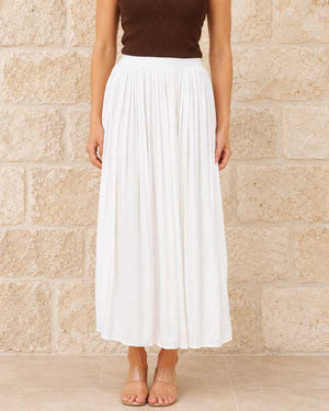 Eloise Maxi Skirt – White