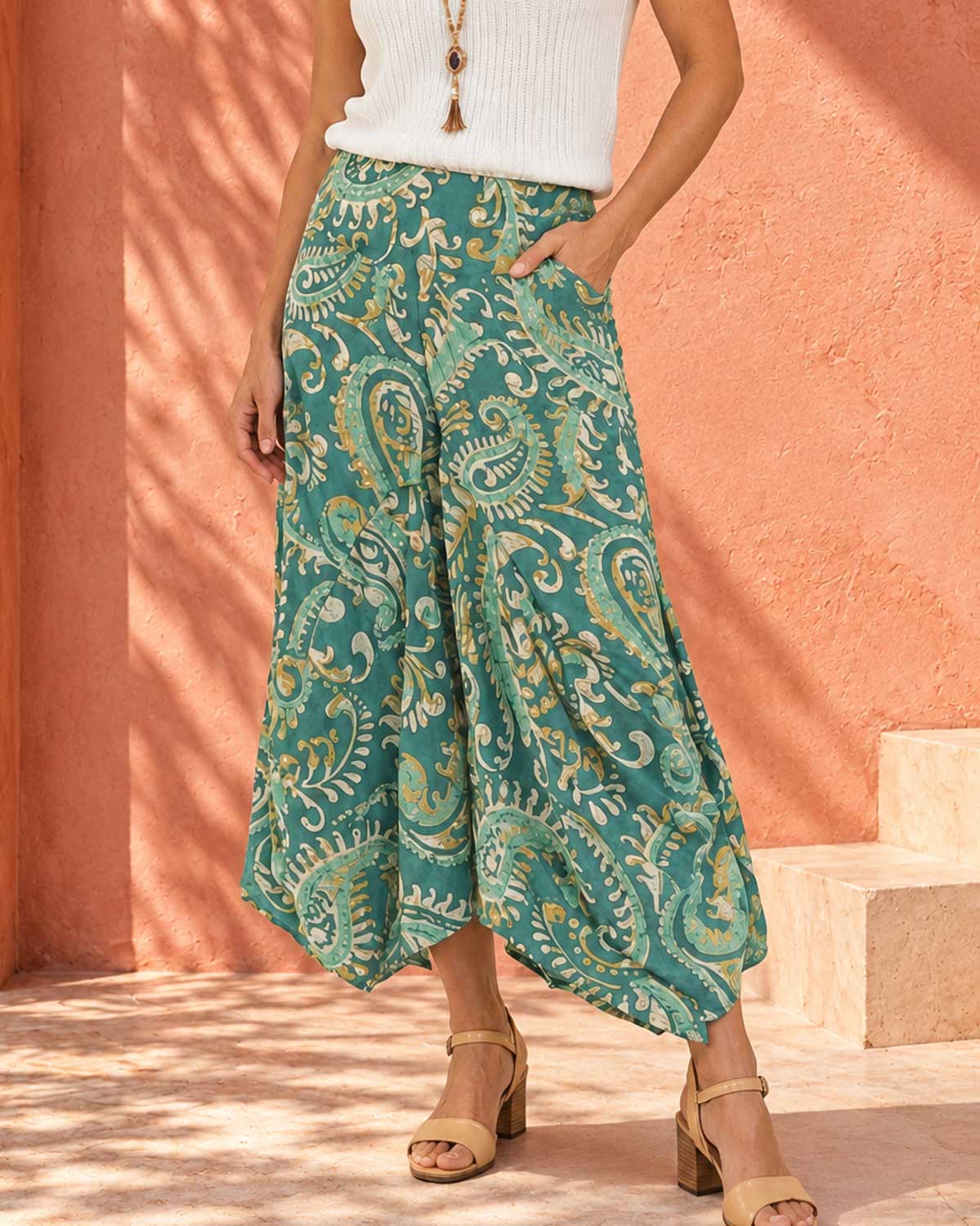 Citra Eshe Skirt – Seafoam Green