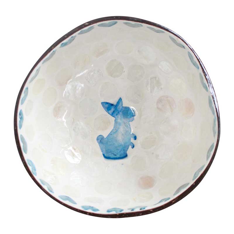 Coconut Bowl - Rabbit Blue