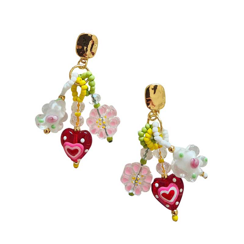 Tutti Fritti Charm Earrings by Zoda