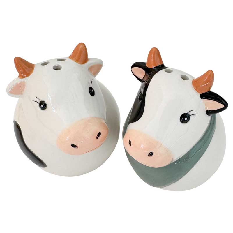 Cow Salt & Pepper Shakers